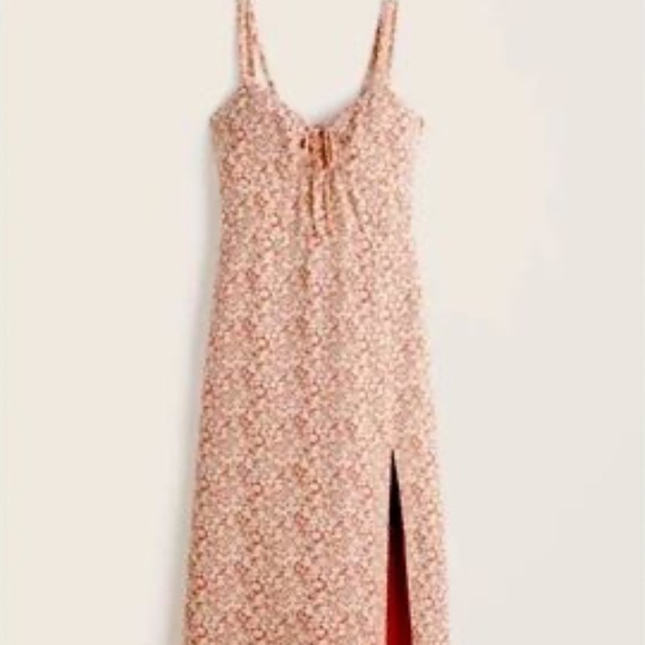 Abercrombie Cinch-Front Midi Dress - Picture 2 of 7